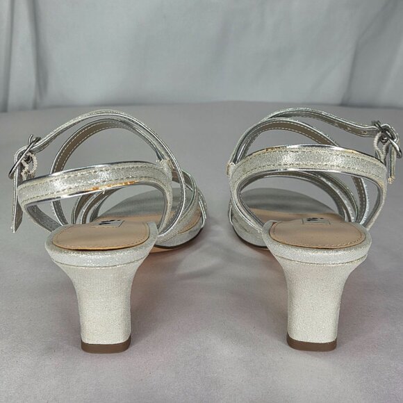 NWOT Nina Genaya Womens Strappy Evening Sandals - Picture 4 of 8